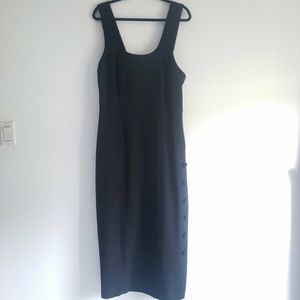 Vtg 90s midi wiggle dress